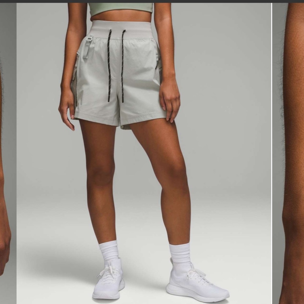 Lululemon Multi-Pocket Cargo High-Rise Hiking Short 5"
Seal Grey